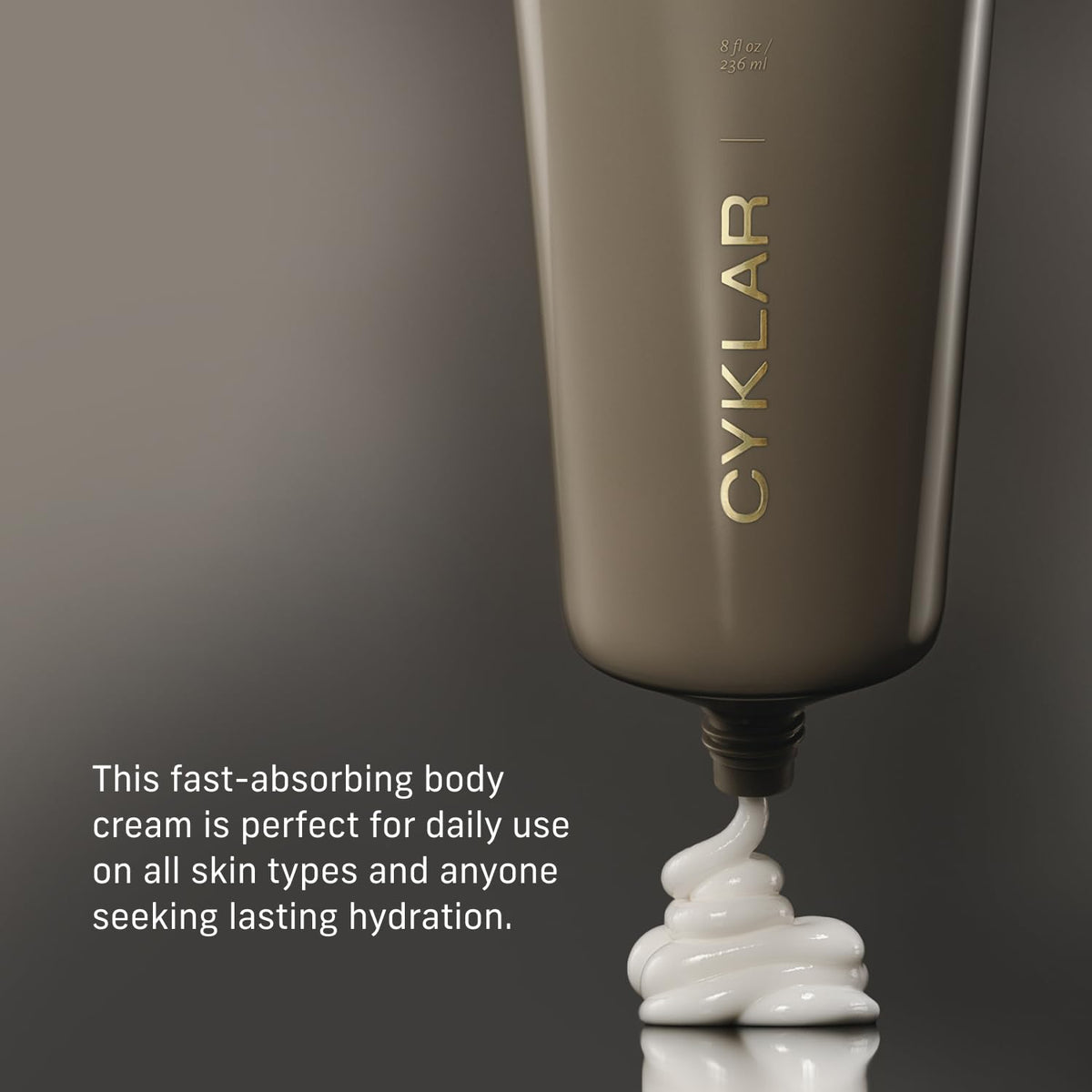 CYKLAR Nutrient Rich Body Cream packaging side view