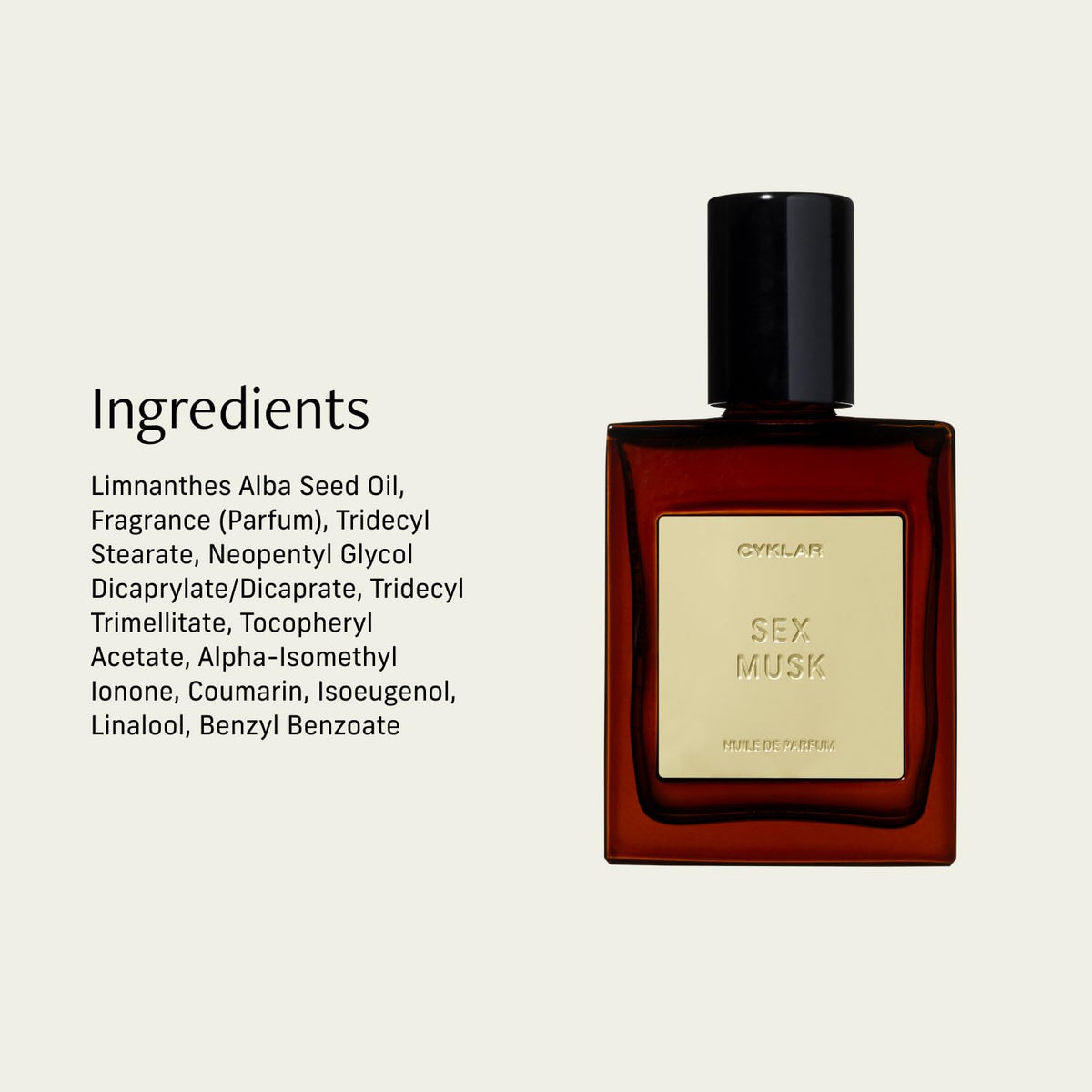 CYKLAR Perfume Oil with travel accessories