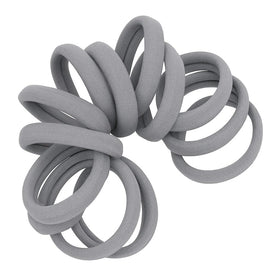 Cyndibands gray hair ties front view in packaging