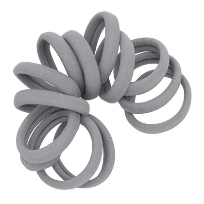 Cyndibands gray hair ties front view in packaging