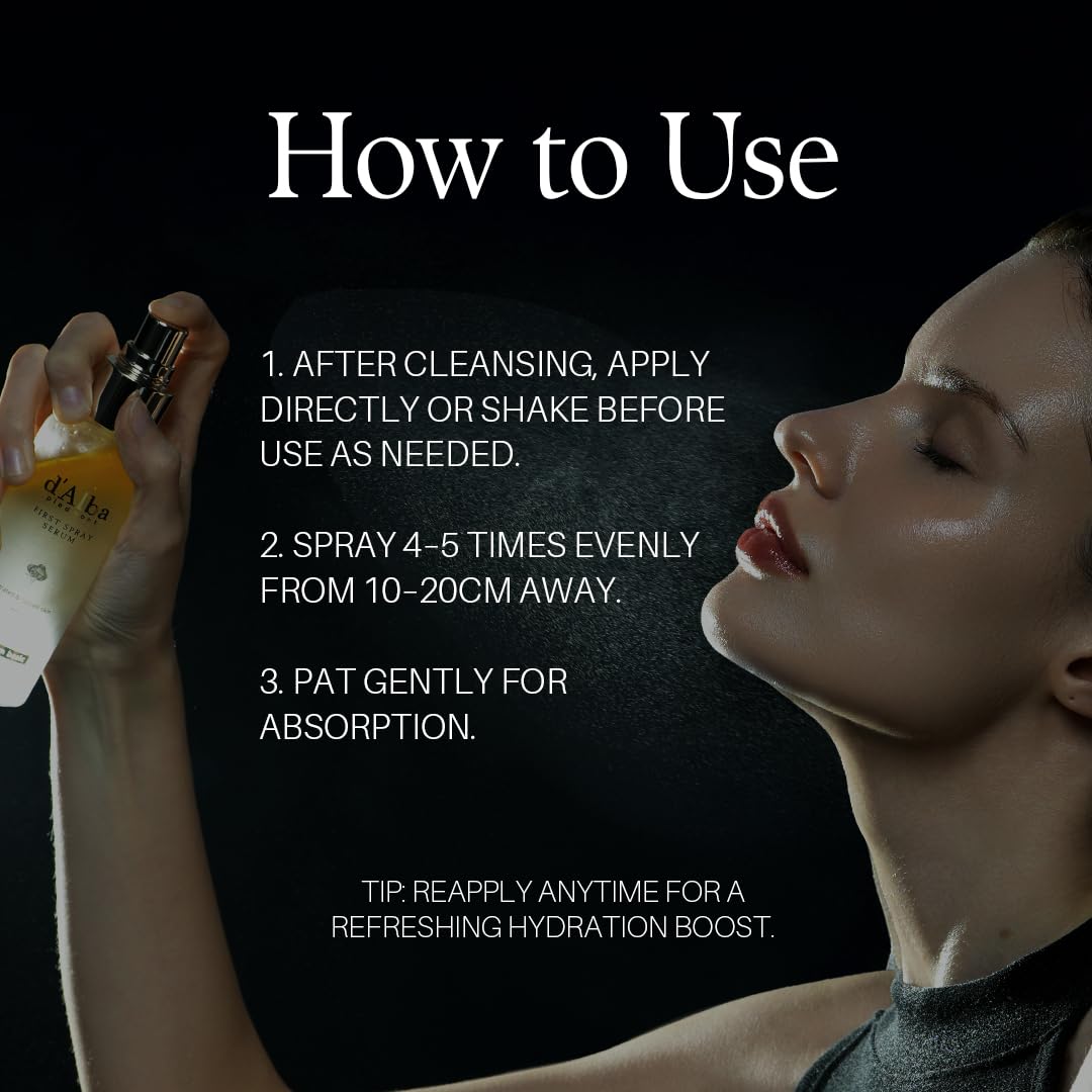 d'alba Piedmont White Truffle First Spray Serum ingredients list