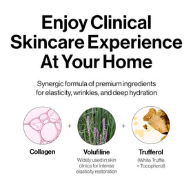d'alba Piedmont White Truffle Intensive Volufiline Ampoule on a bathroom counter