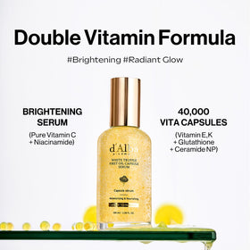 d'alba Piedmont White Truffle Serum with other skincare products