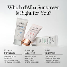 d'alba Piedmont White Truffle Sunscreen on a vanity