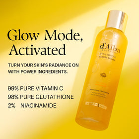 d'alba Piedmont White Truffle Vita Toning Serum Toner with packaging