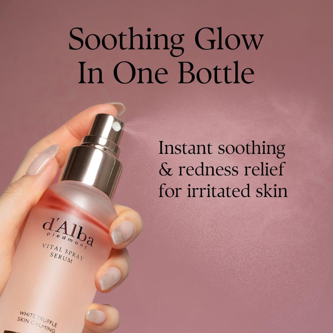 d'alba Piedmont White Truffle Vital Spray Serum lifestyle scene