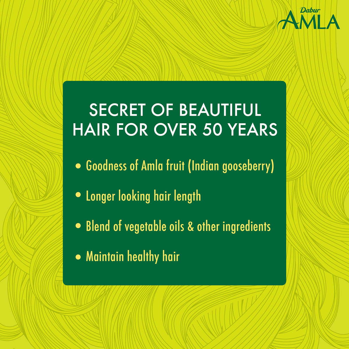 Dabur Amla Hair Oil 500ml with natural ingredients
