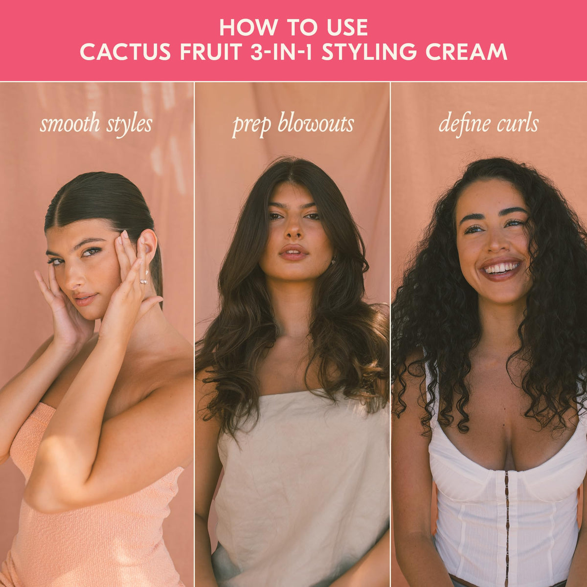 DAE 3-In-1 Styling Cream with Hibiscus Flower ingredients