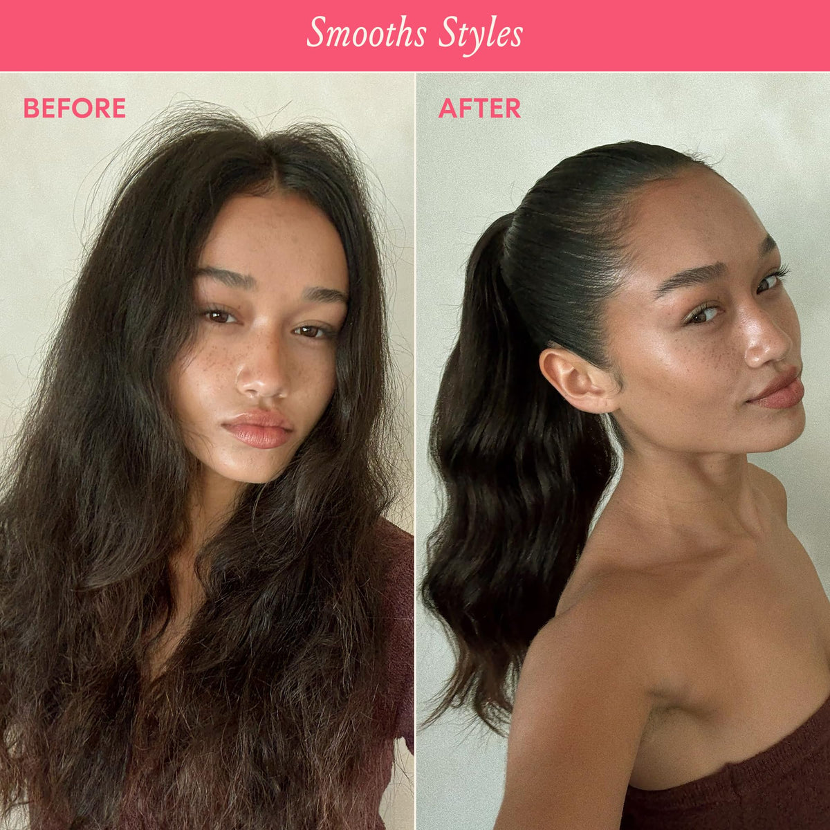 DAE Cactus Fruit 3-In-1 Styling Cream with ingredients display