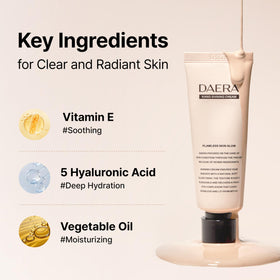 DAERA BB Cream in a makeup setup