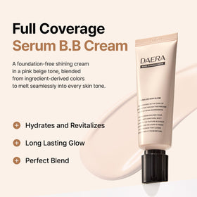 DAERA BB Cream showing the texture on a hand