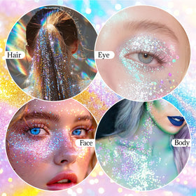 DAGEDA Dazzle White Body Glitter Stick with packaging on a flat surface