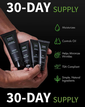 Daily Face Wash 2.5 oz bottle from Tiege Hanley