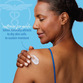 Daily Healing Body Lotion application on hand