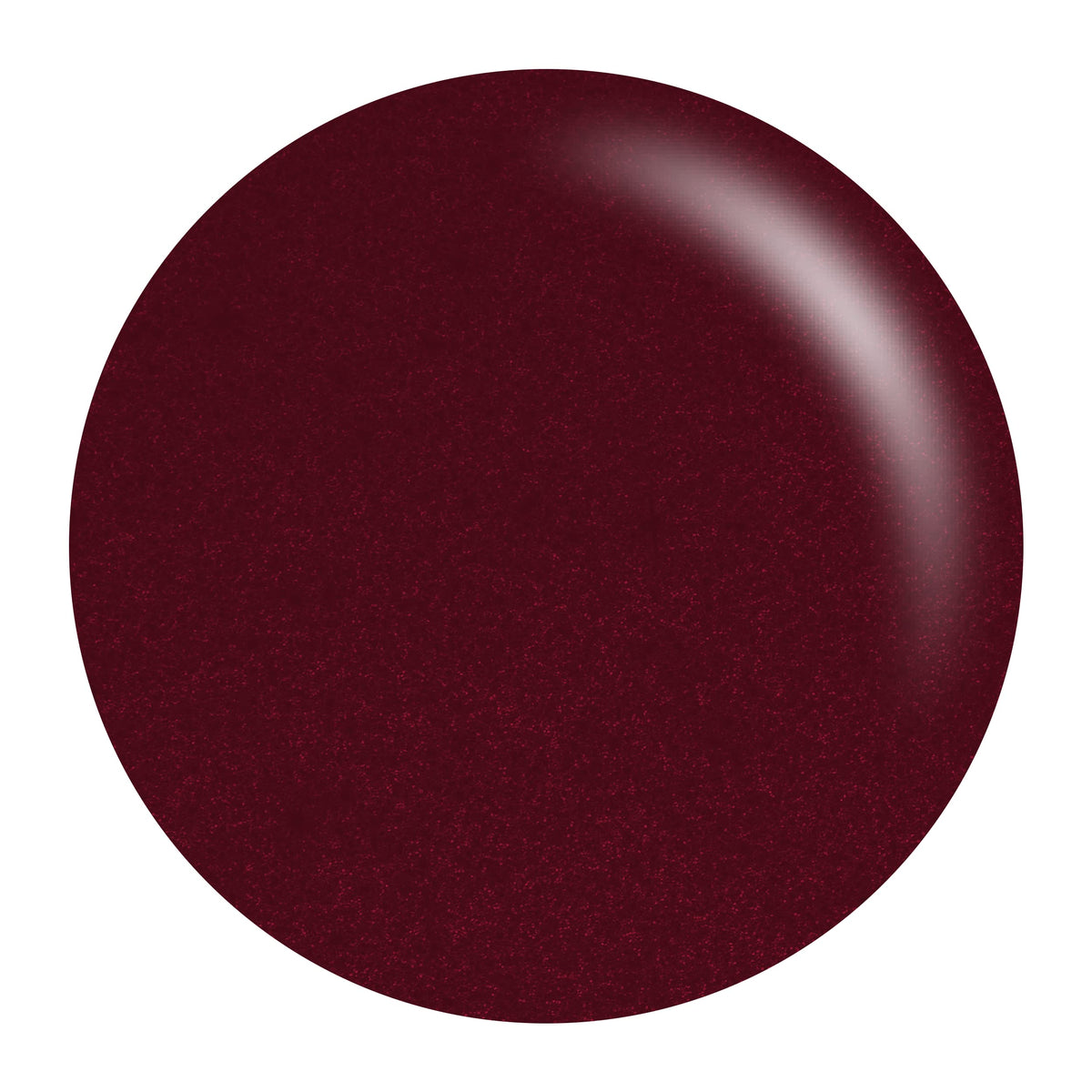 DAISY DND Gel Nail Polish 15ml bottle with shimmery dark purple