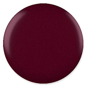 DAISY DND Gel Nail Polish Garnet Red bottle close-up