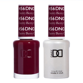 DAISY DND Gel Nail Polish Set Cherry Berry 456 front view