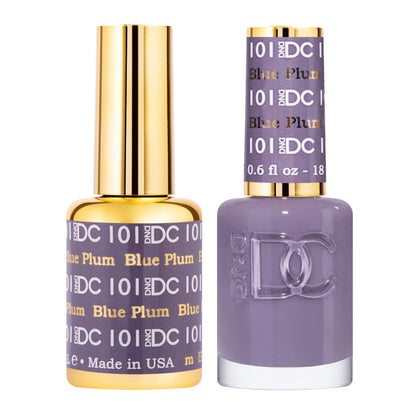 DAISY DND Gel Polish Set Blue Collection front view