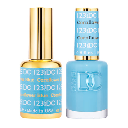 DAISY DND Gel Polish Set Blue Collection front view