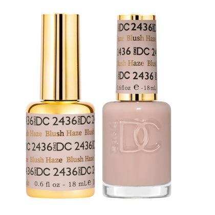 DAISY DND Gel Polish Set Blush Haze front view
