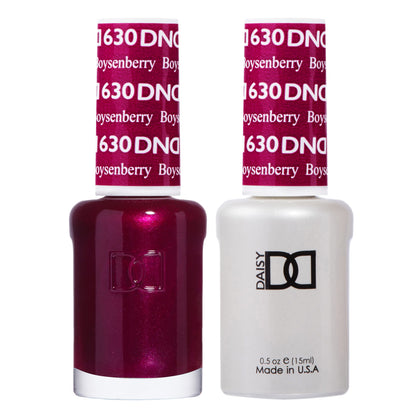 DAISY DND Gel Polish Set Boysenberry #630 front view