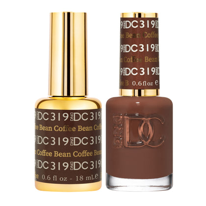 DAISY DND Gel Polish Set Brown Collection front view