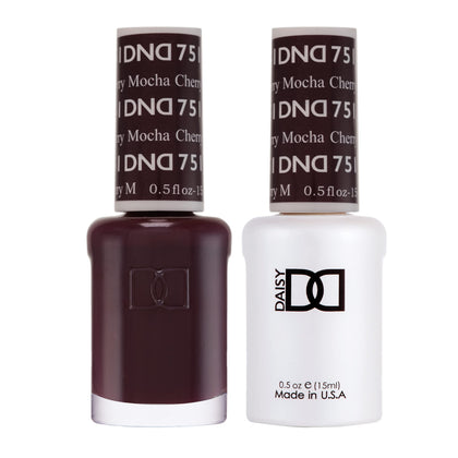 DAISY DND Gel Polish Set Brown Collection front view