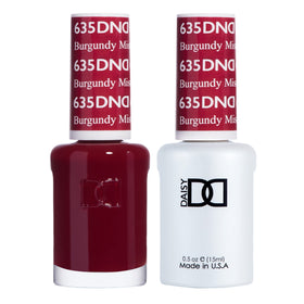 DAISY DND Gel Polish Set Burgundy Mist front view