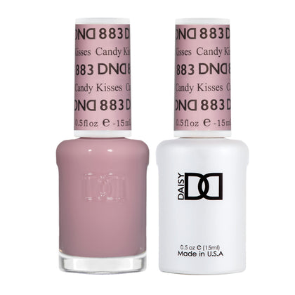 DAISY DND Gel Polish Set Candy Kisses #883 front view