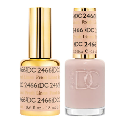 DAISY DND Gel Polish Set Fresh Linen 2466 front view