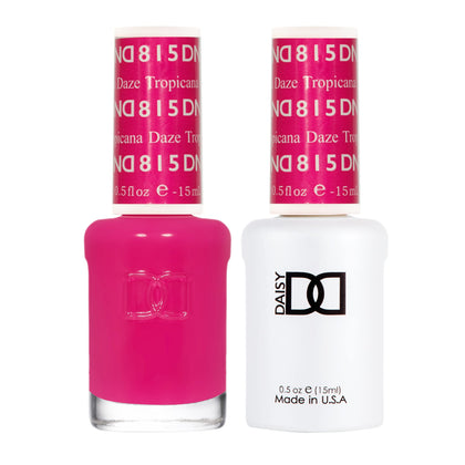 DAISY DND Gel Polish Set front view with Tropicana Daze #815
