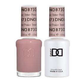 DAISY DND Gel Polish Set Inner Peace #873 front view with packaging