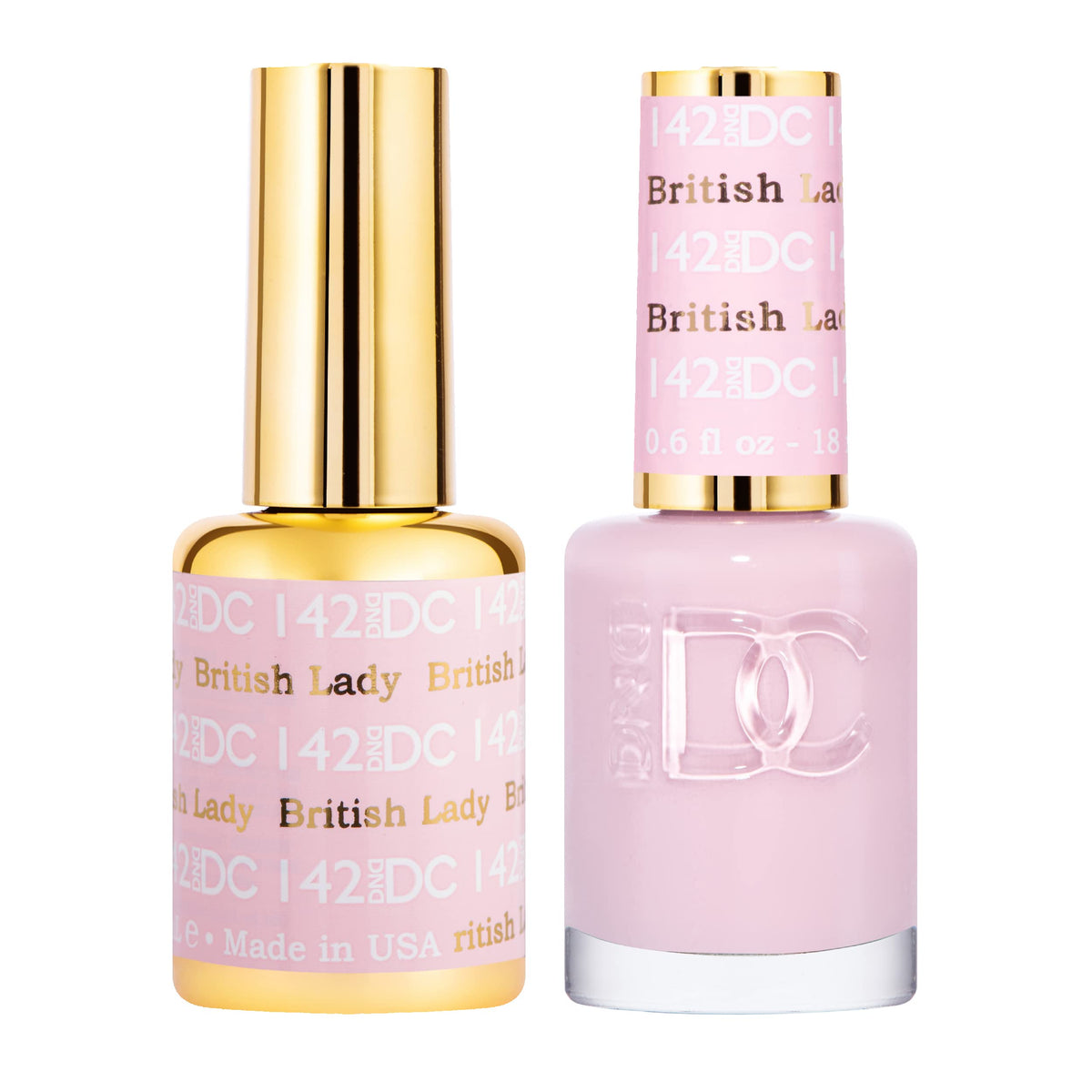 DAISY DND Gel Polish Set Pink Collection front view