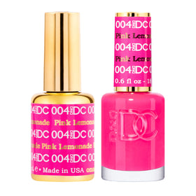 DAISY DND Gel Polish Set Pink Collection front view with both bottles