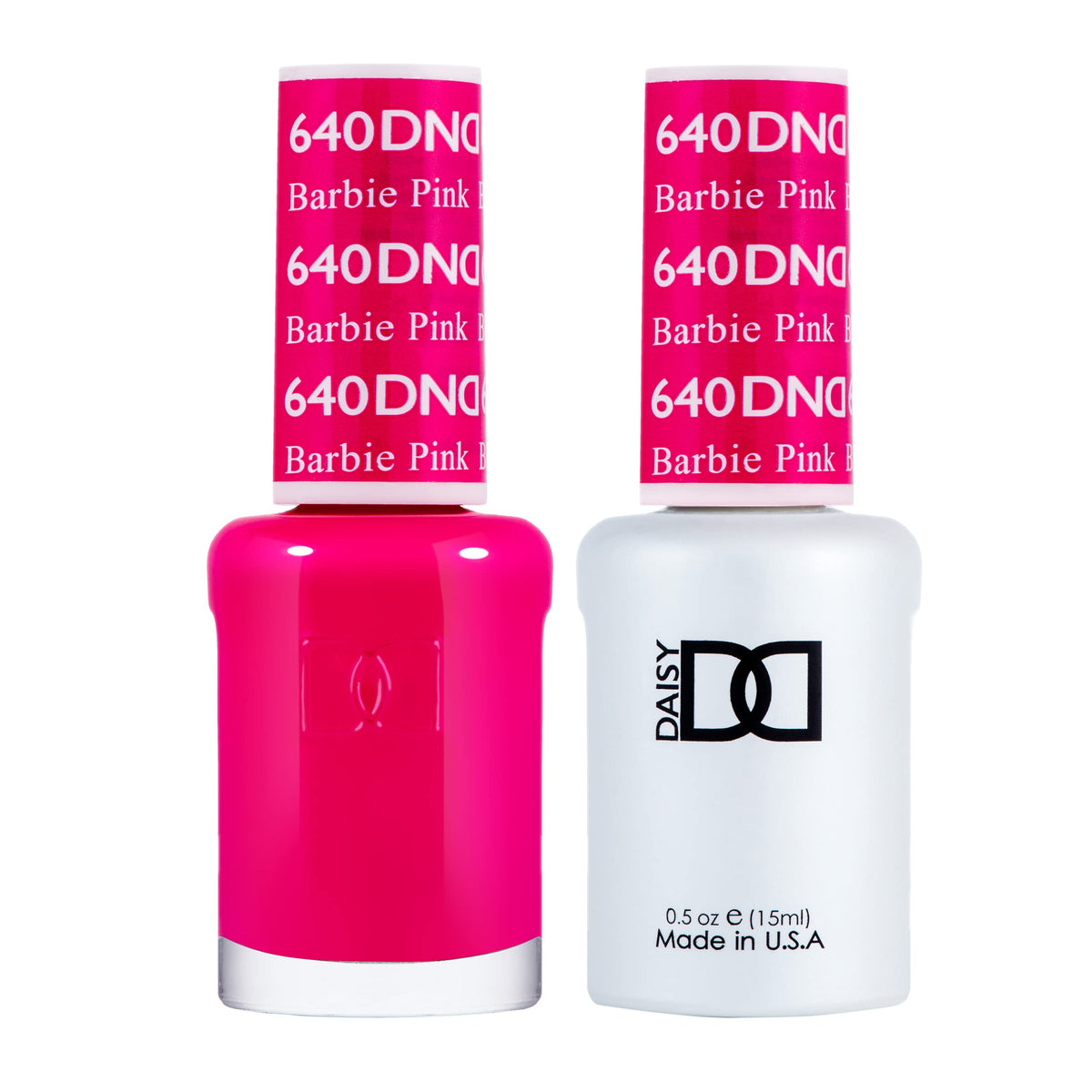 DAISY DND Gel Polish Set Pink Collection front view with both bottles