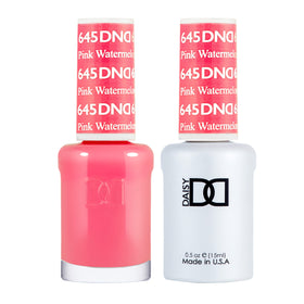 DAISY DND Gel Polish Set Pink Watermelon front view