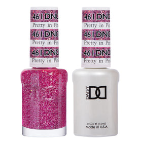 DAISY DND Gel Polish Set Pretty In Pink #461 front view