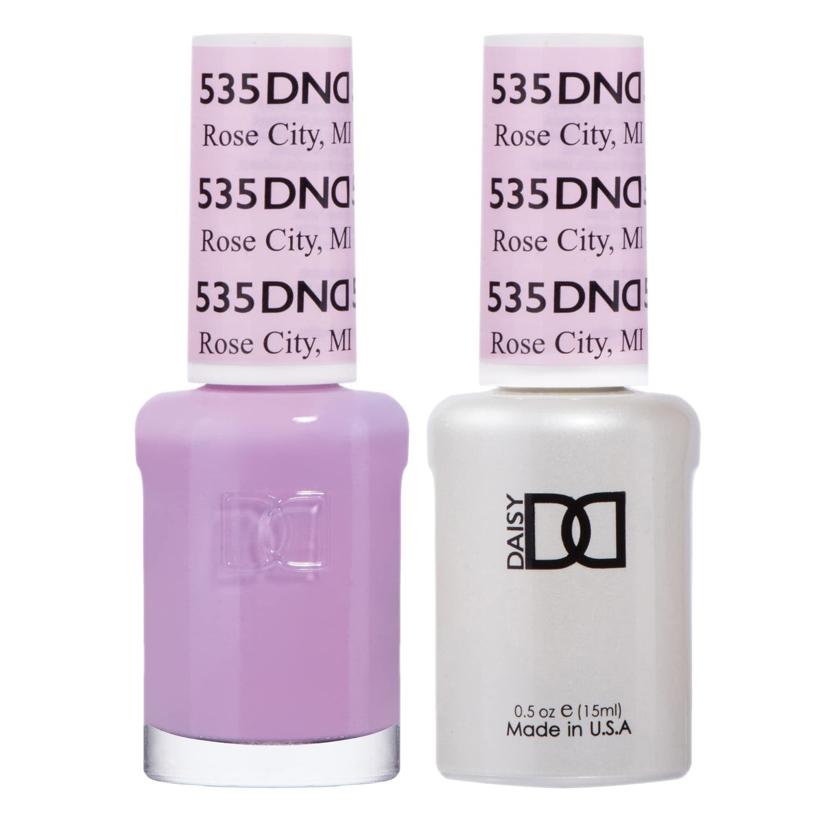 DAISY DND Gel Polish Set Rose City #535 front view