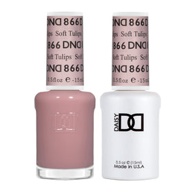 DAISY DND Gel Polish Set Soft Tulips #866 front view