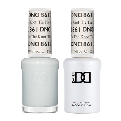 DAISY DND Gel Polish Set Tie The Knot #861 front view