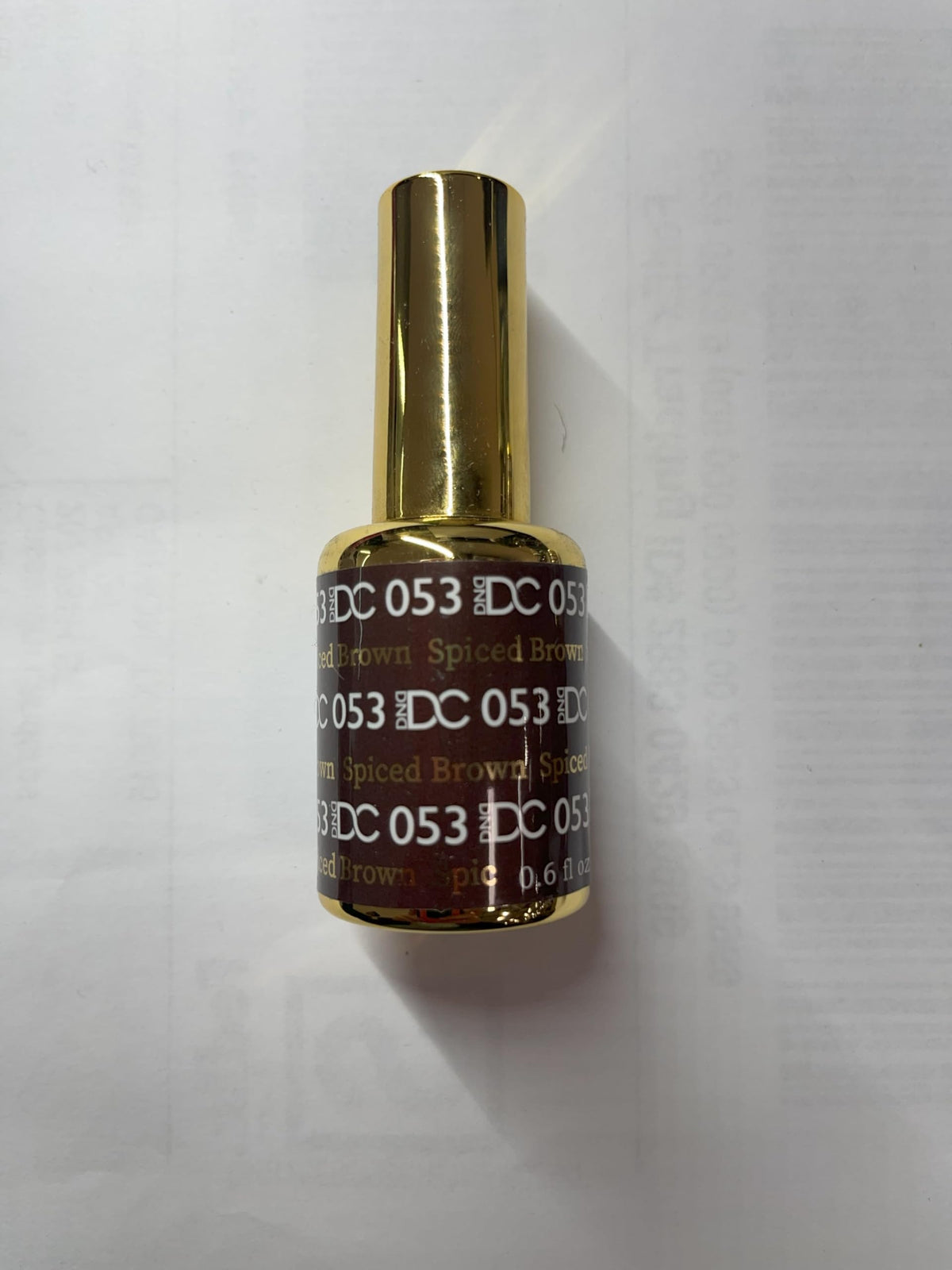 DAISY DND Gel Polish Set Walnut Brown duo pack