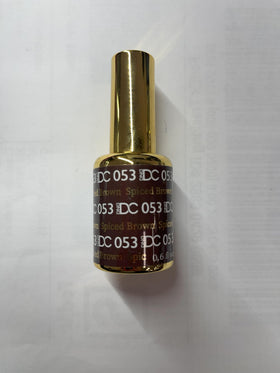 DAISY DND Gel Polish Set Walnut Brown duo pack