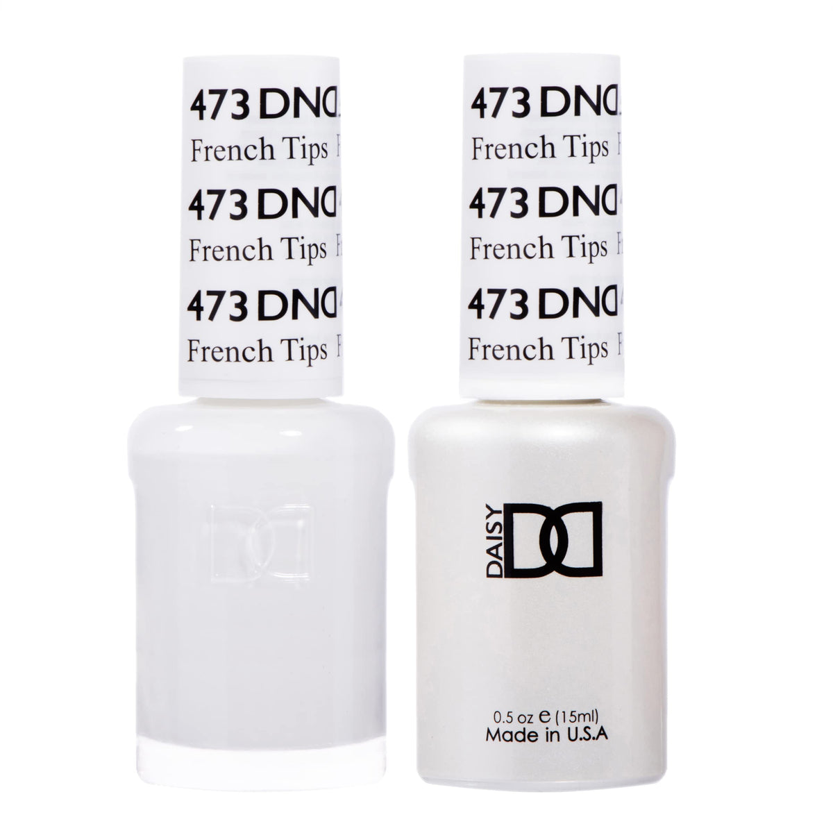 DAISY DND Gel Polish Set White Collection front view