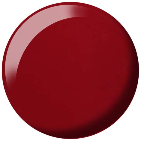 DAISY DND Gel Polish Set Winter Berry Red bottles side view