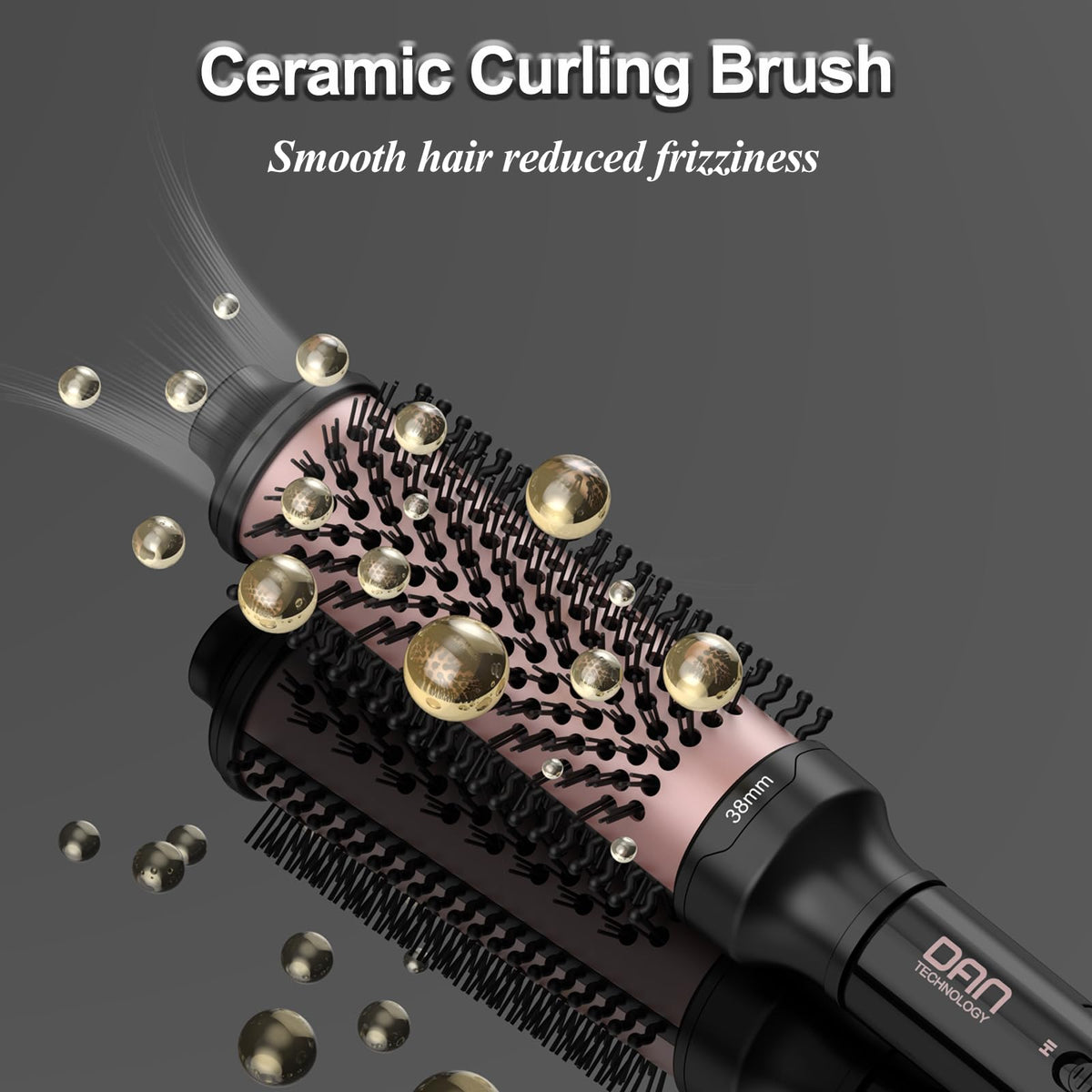 DAN Thermal Brush close-up of heating bristles