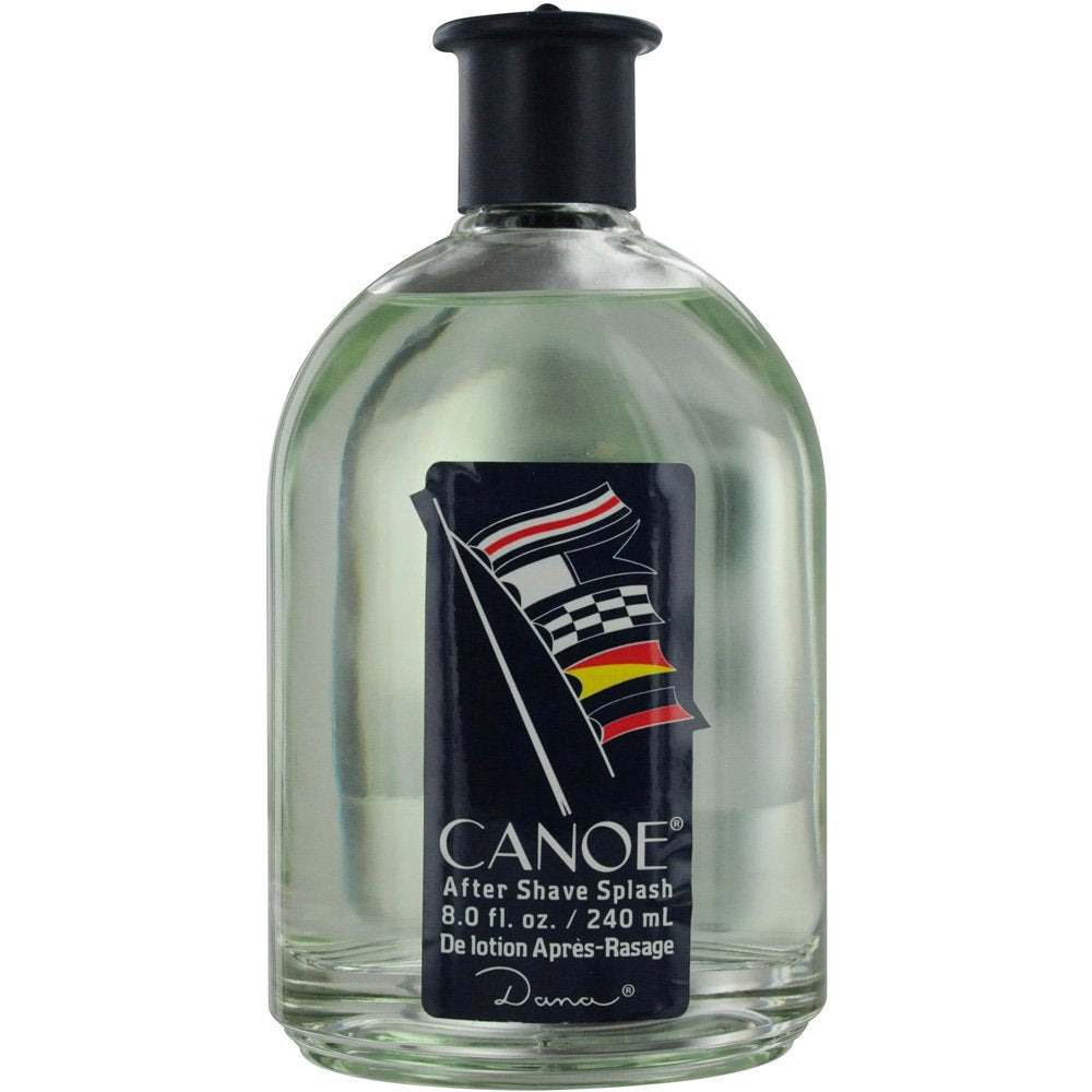 Dana Canoe Aftershave 8-Ounce bottle front view