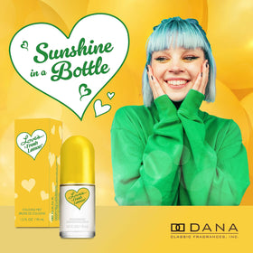 Dana Love's Fresh Lemon Cologne Mist 1.5 Fl. Oz. packaging