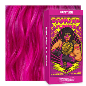 Danger Jones Semi-Permanent Hair Color Hustler - Pink front view