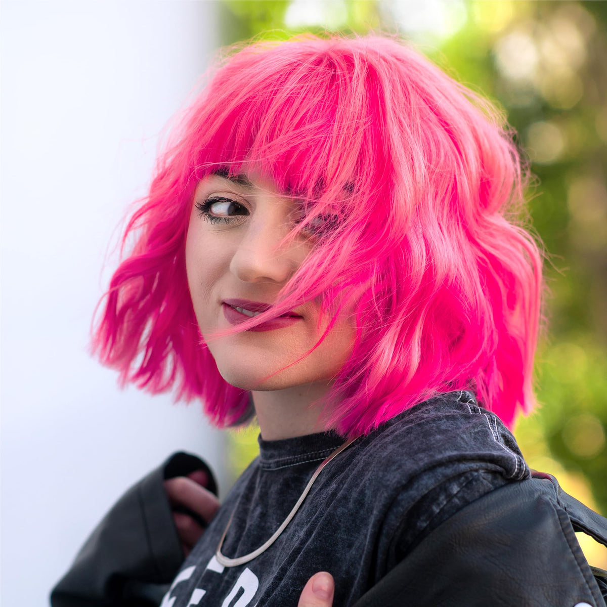 Danger Jones Semi-Permanent Hair Color Lovesick Neon Pink 150g packaging details
