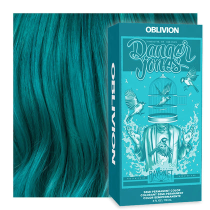 Danger Jones Semi-Permanent Hair Color Oblivion Teal front view